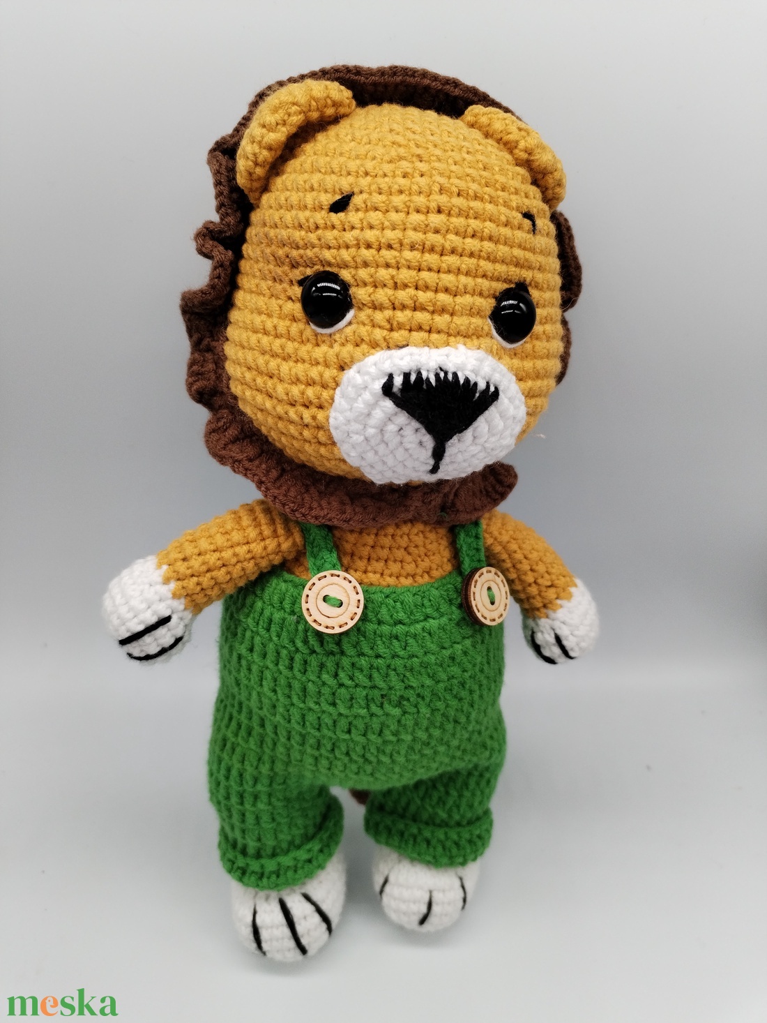 Oroszlán - játék & sport - plüssállat & játékfigura - oroszlán - Meska.hu