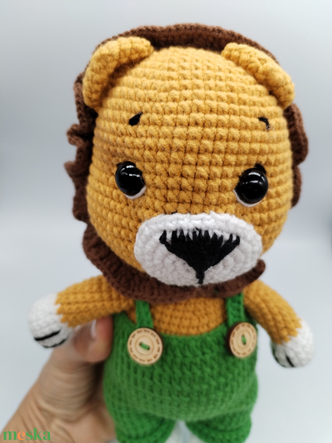 Oroszlán - játék & sport - plüssállat & játékfigura - oroszlán - Meska.hu