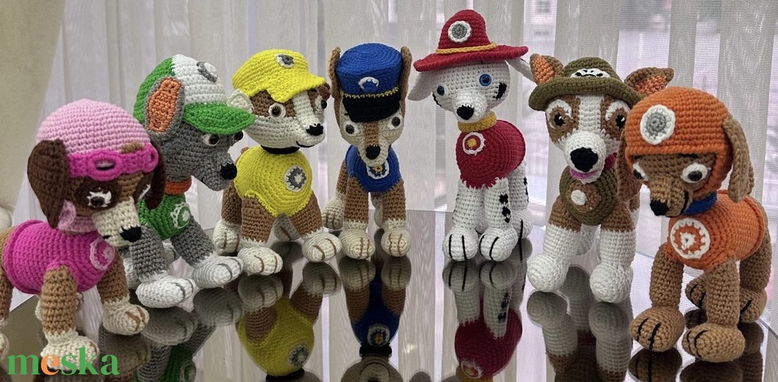 Mancs őrjárat - baba - mama - baba játékok - szundikendő, alvóka - Meska.hu