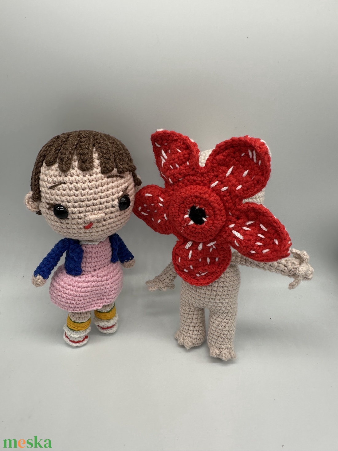 Stranger things Tizi és Demogorgon - játék & sport - plüssállat & játékfigura - bagoly - Meska.hu