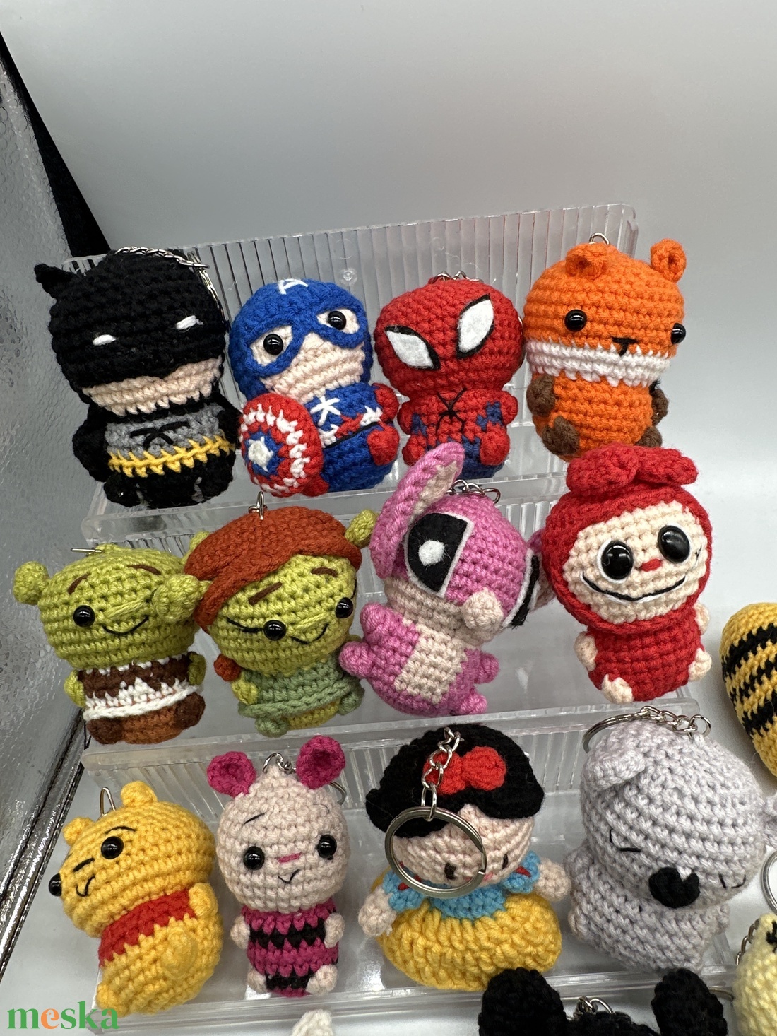 Horgolt kulcstartók - táska & tok - kulcstartó & táskadísz - kulcstartó - Meska.hu