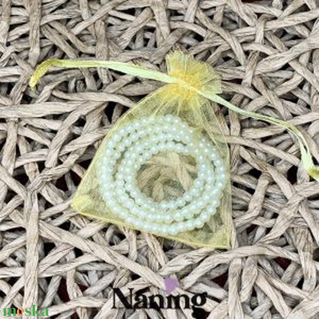 Organza tasak - 10db - 70x90mm - otthon & életmód - papír, írószer - ajándékozás kellékei - ajándékzsák, csomagolás - Meska.hu