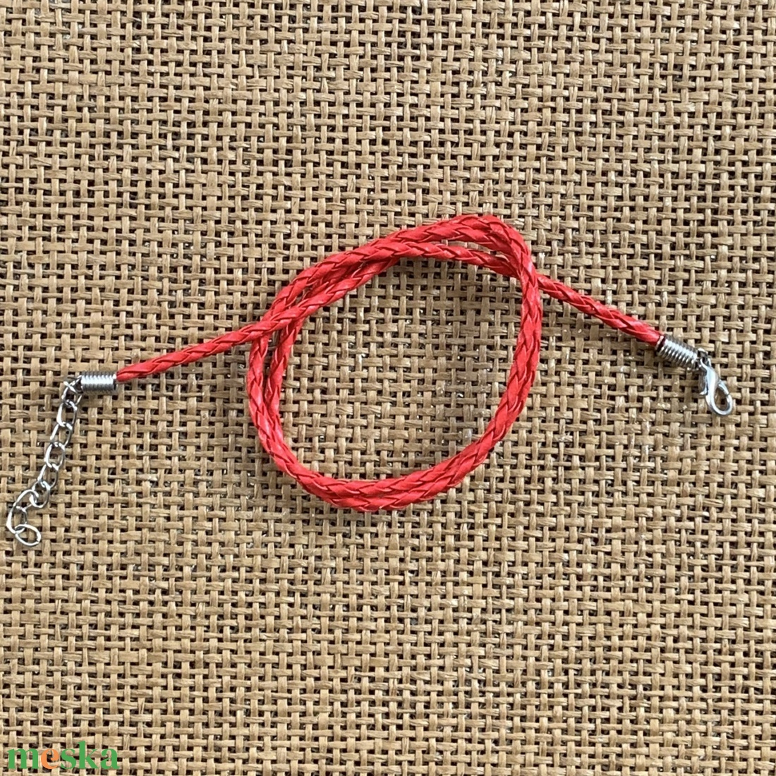 10db fonott nyaklánc alap, lánchosszabbítóval   (90ft/db) - kellékek & szerszámok - ékszerkellék - nyaklánc alap - Meska.hu