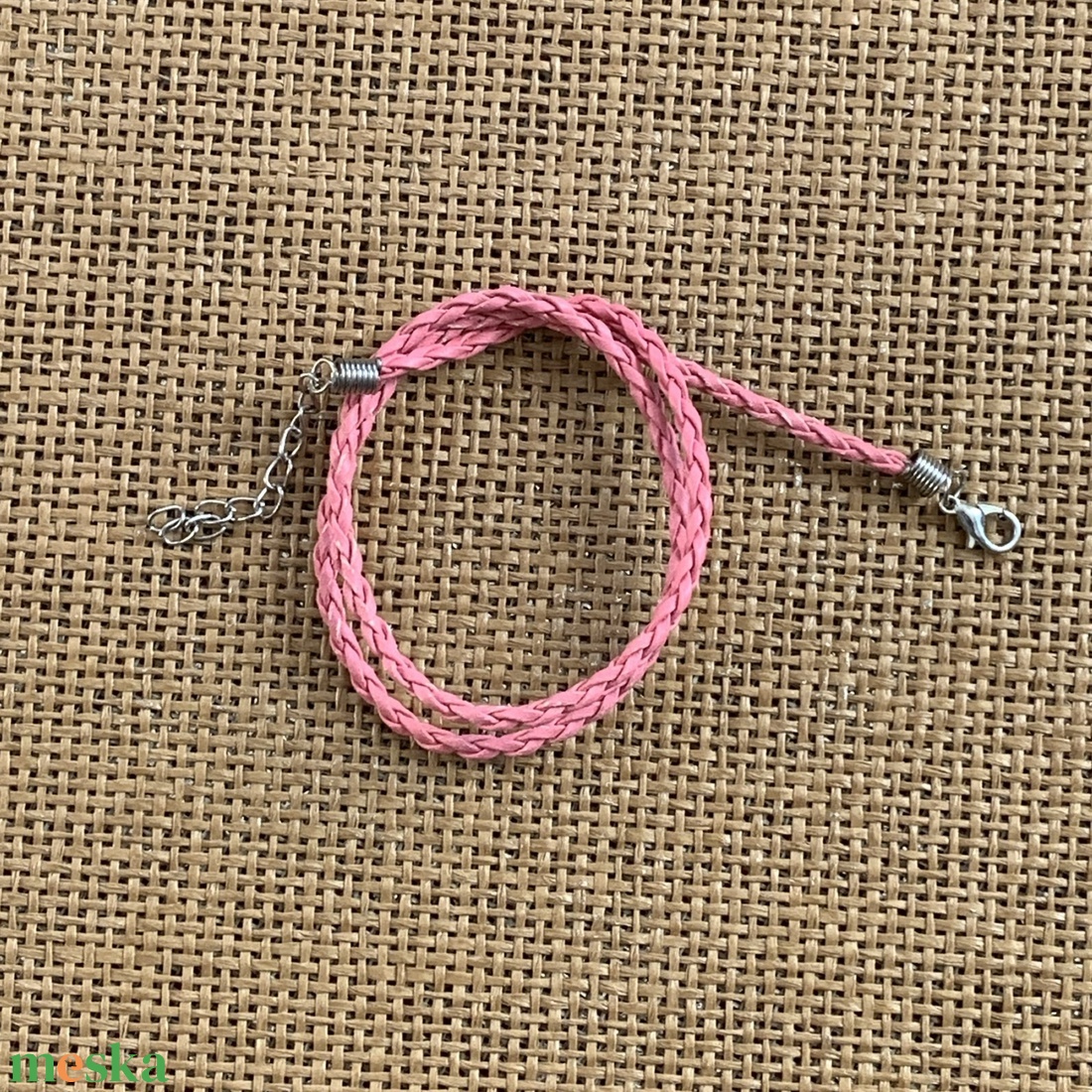 10db fonott nyaklánc alap, lánchosszabbítóval   (90ft/db) - kellékek & szerszámok - ékszerkellék - nyaklánc alap - Meska.hu