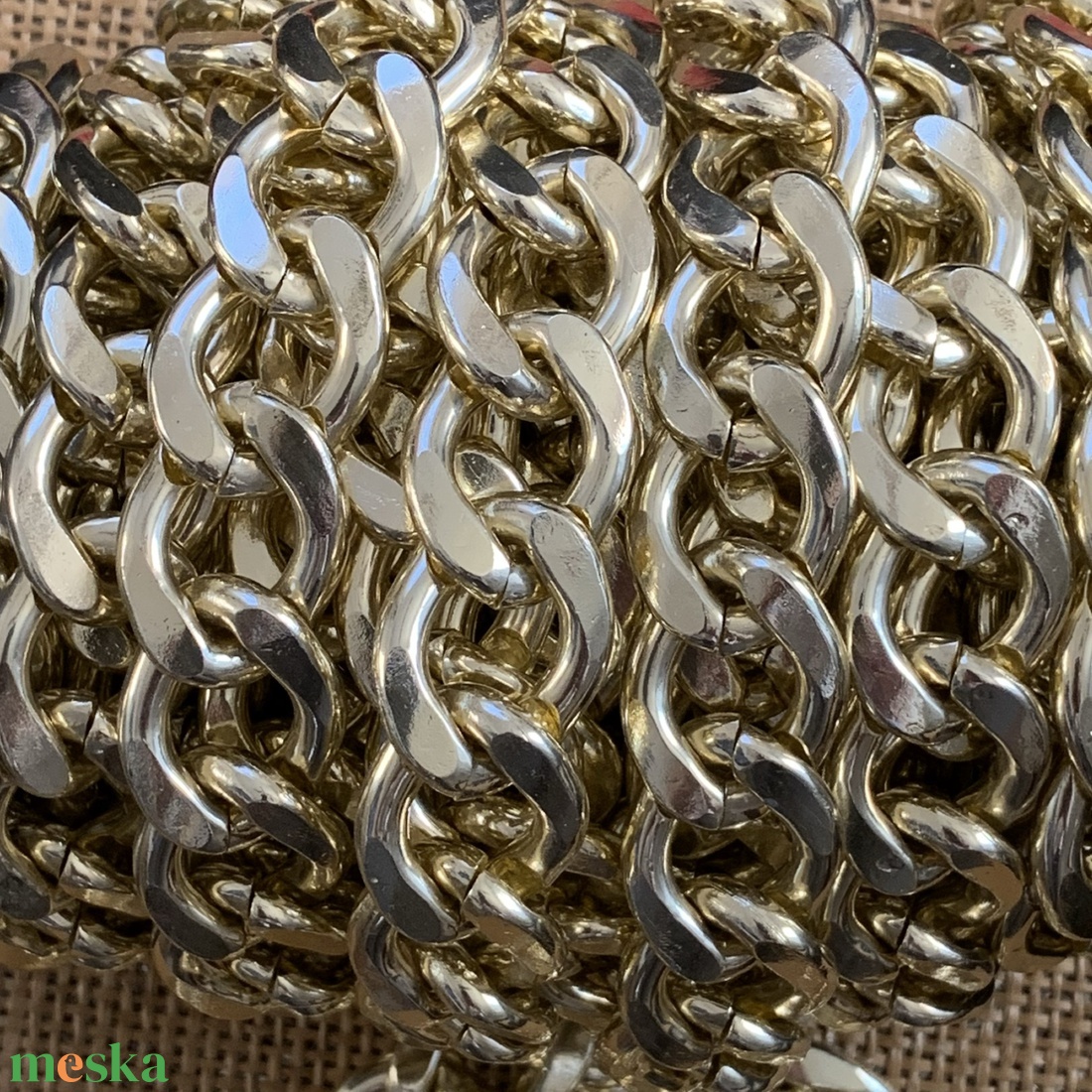 2 méter táskalánc (300ft/m) - kellékek & szerszámok - ékszerkellék - ékszerlánc - Meska.hu