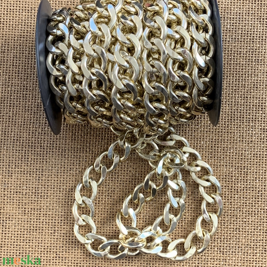 2 méter táskalánc (400ft/m) - kellékek & szerszámok - ékszerkellék - ékszerlánc - Meska.hu