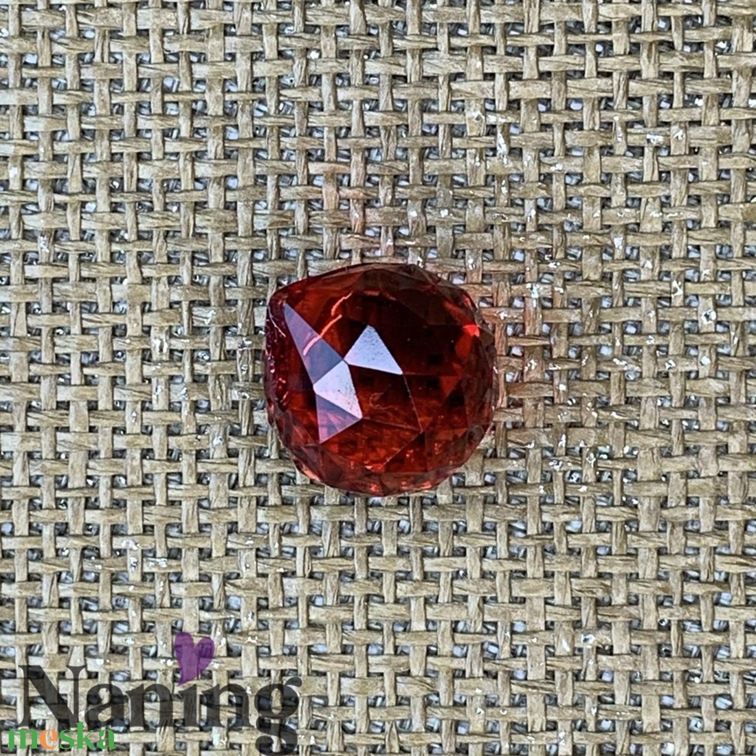 Csiszolt üvegkristály szivárványkristály � napfogó � 20mm  - kellékek & szerszámok - gyöngyfűzés kellékek - üveggyöngy - Meska.hu