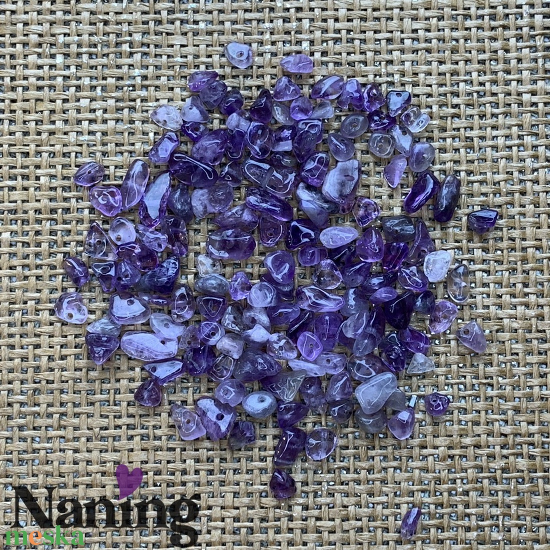 10 gramm ásvány splitter kb.: 5-10mm - s fúrt ásványkavicskák - 4 féle - kellékek & szerszámok - ásvány alapanyag - splitter - Meska.hu