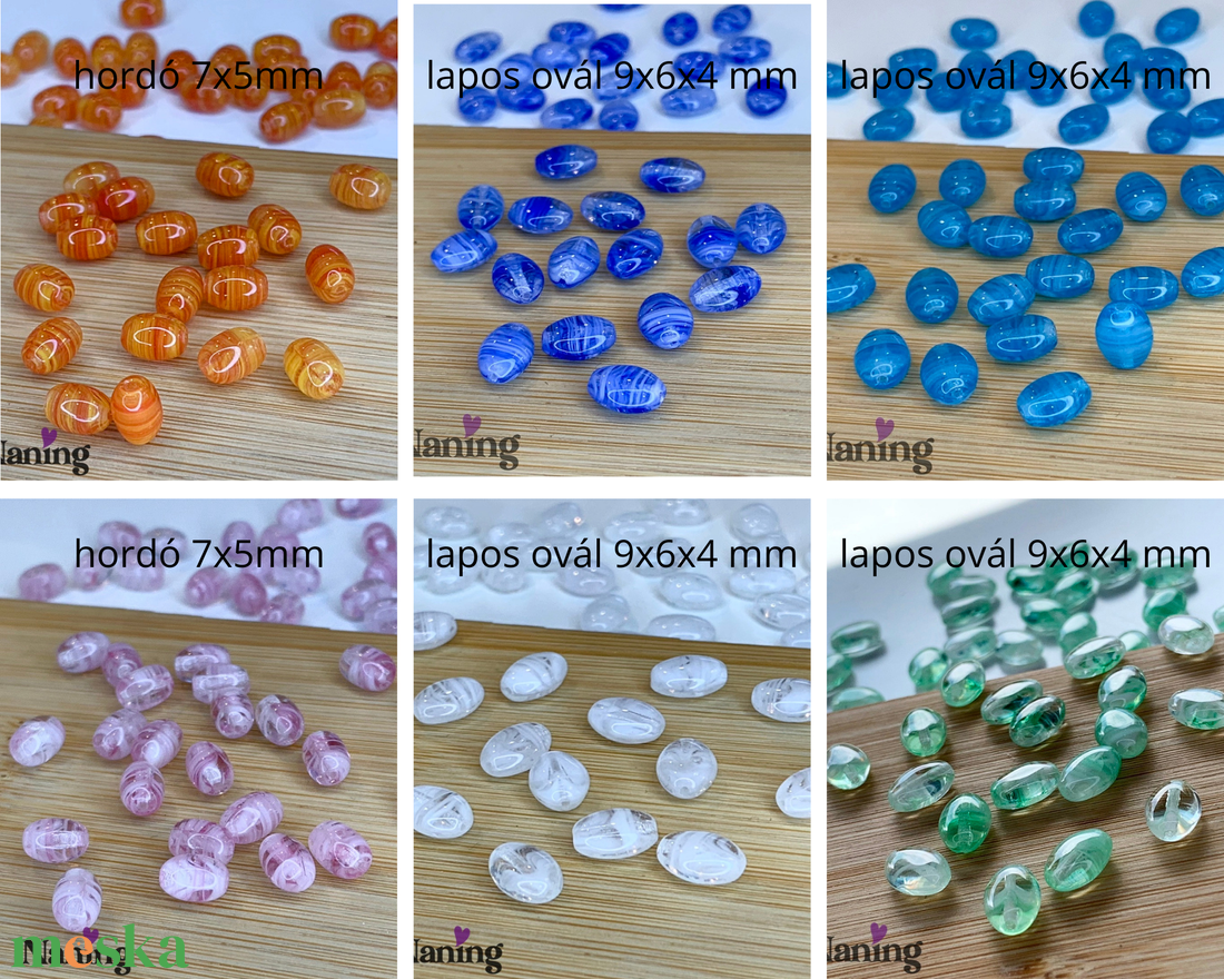 20db PRECIOSA - cseh üveggyöngy  (30ft/db) - kellékek & szerszámok - gyöngyfűzés kellékek - preciosa kristály - Meska.hu