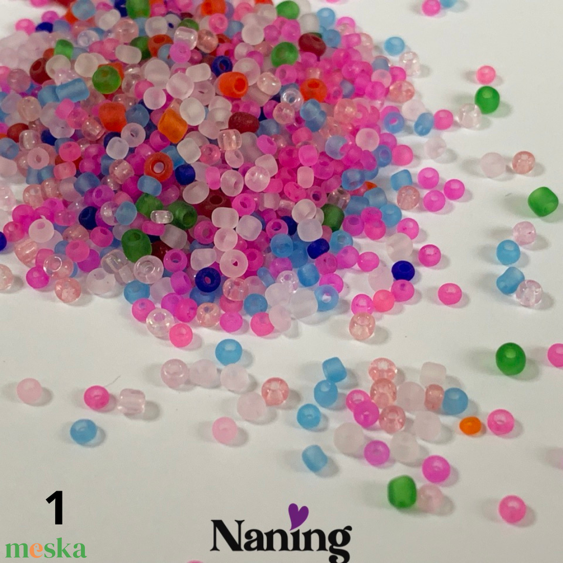 50gramm kásagyöngy mix  (50ft/10gramm) - kellékek & szerszámok - gyöngyfűzés kellékek - kásagyöngy - Meska.hu