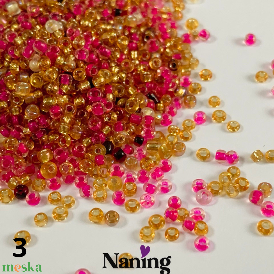 50gramm kásagyöngy mix  (50ft/10gramm) - kellékek & szerszámok - gyöngyfűzés kellékek - kásagyöngy - Meska.hu