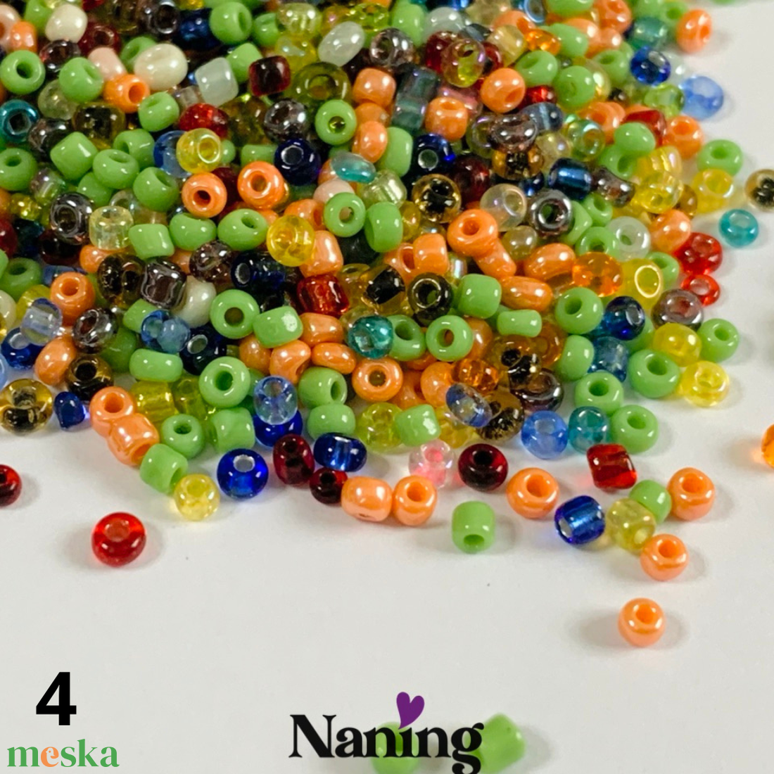 50gramm kásagyöngy mix  (50ft/10gramm) - kellékek & szerszámok - gyöngyfűzés kellékek - kásagyöngy - Meska.hu