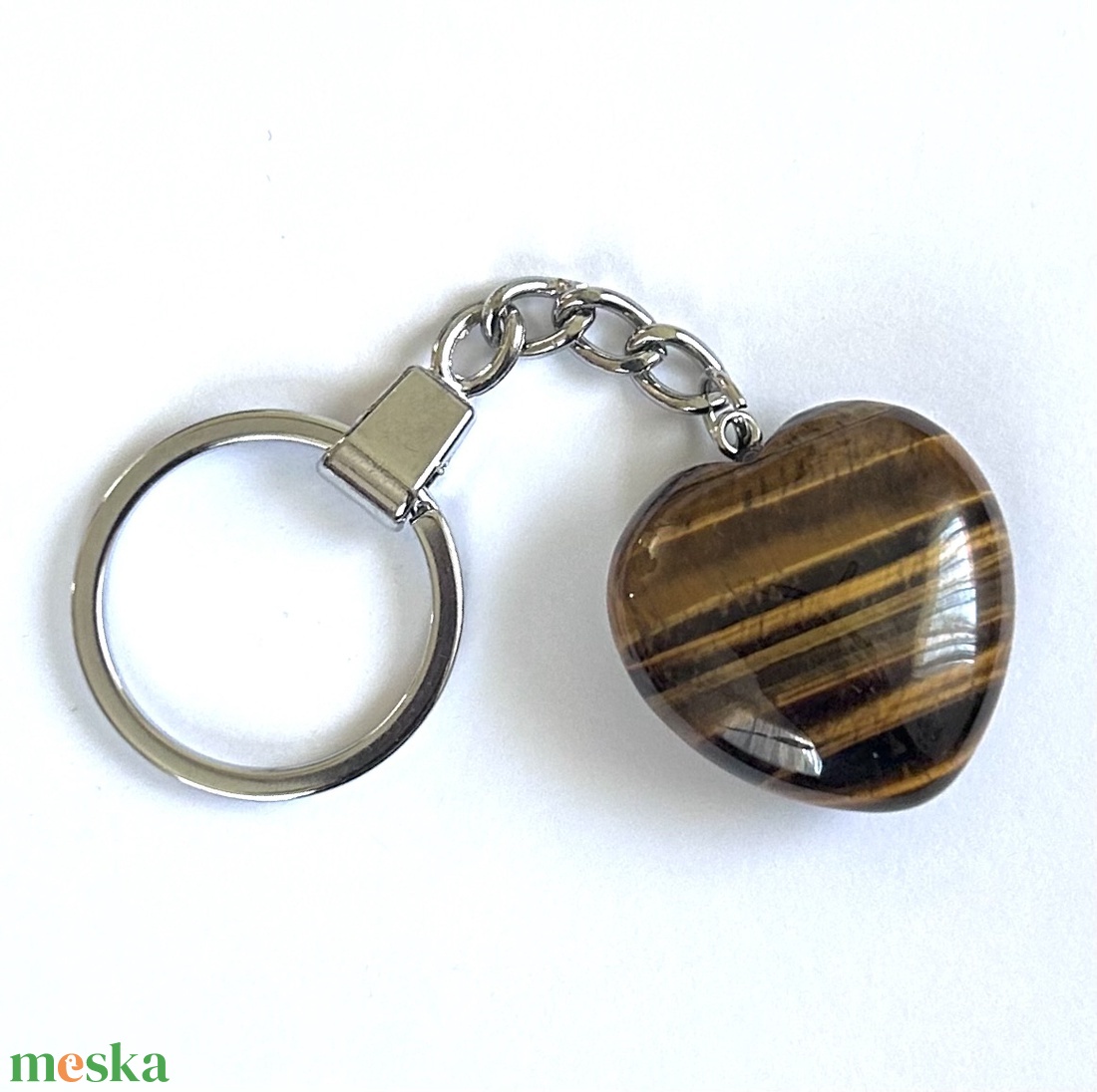 TIGRISSZEM kulcstartó - táska & tok - kulcstartó & táskadísz - kulcstartó - Meska.hu