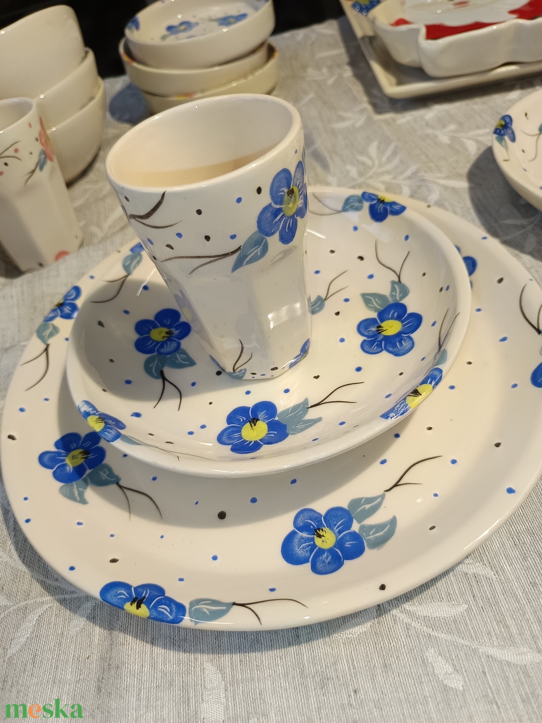 Reggeliző szett - otthon & életmód - konyhafelszerelés, tálalás - sütés, főzés - edényalátét - Meska.hu