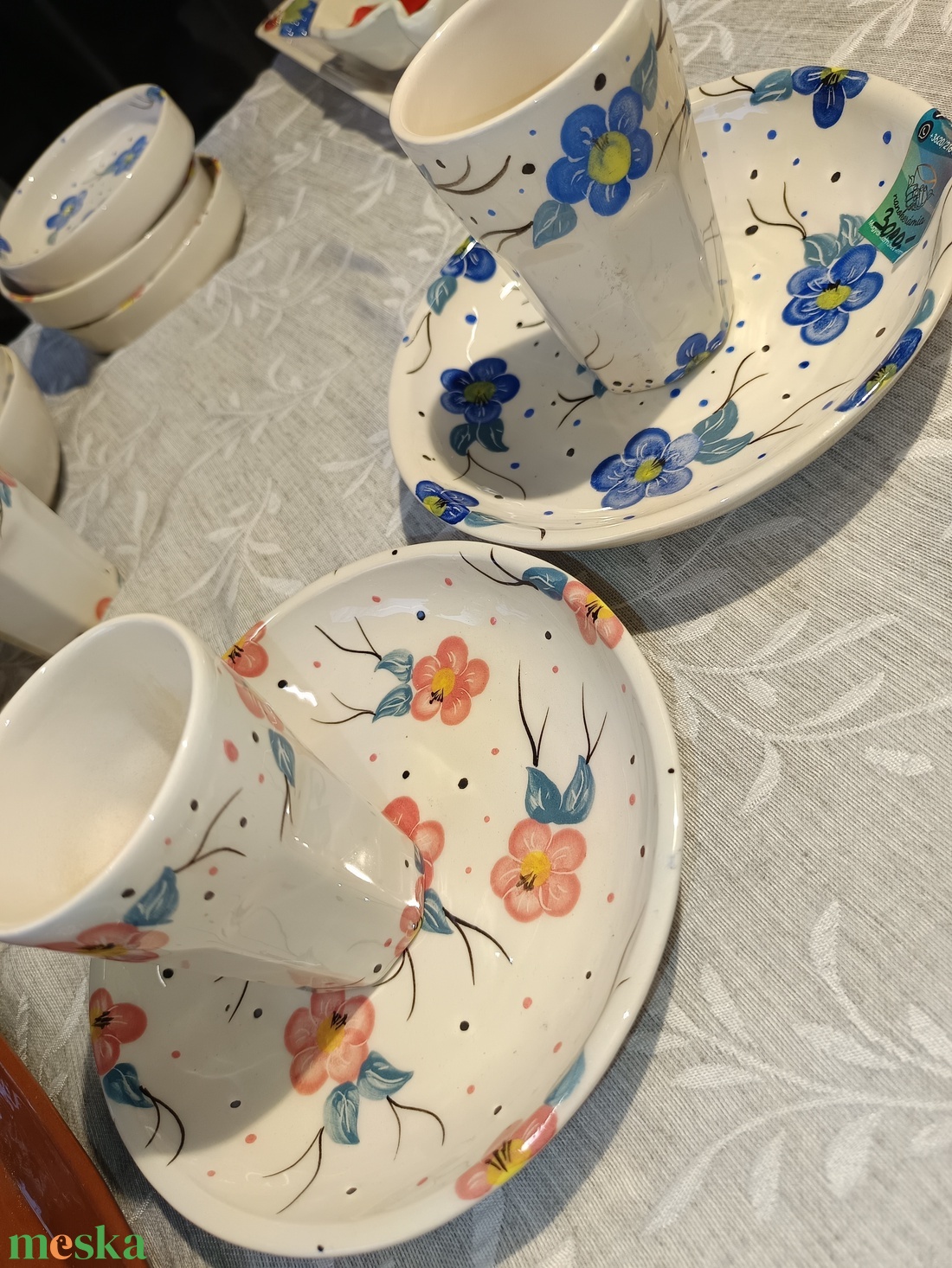 Reggeliző szett - otthon & életmód - konyhafelszerelés, tálalás - tálalás - tányér & étkészlet - Meska.hu