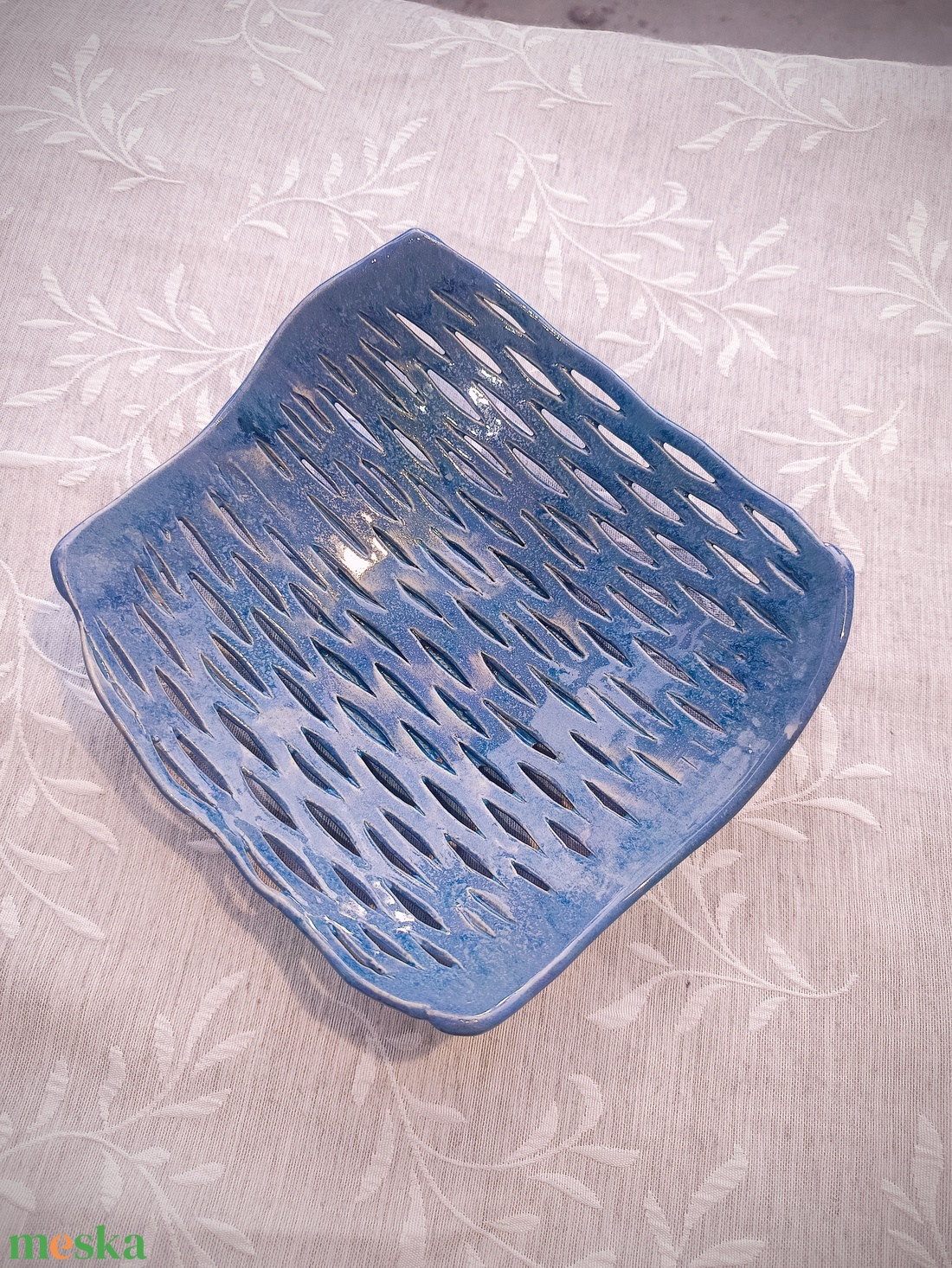 Kerámia kosár - otthon & életmód - konyhafelszerelés, tálalás - konyhai textil - szalvéta - Meska.hu