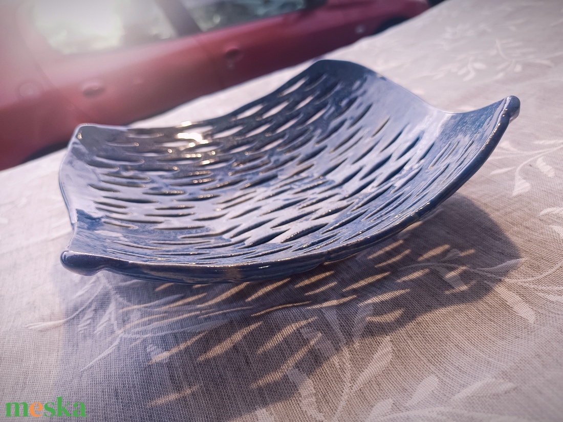 Kerámia kosár - otthon & életmód - konyhafelszerelés, tálalás - konyhai textil - szalvéta - Meska.hu