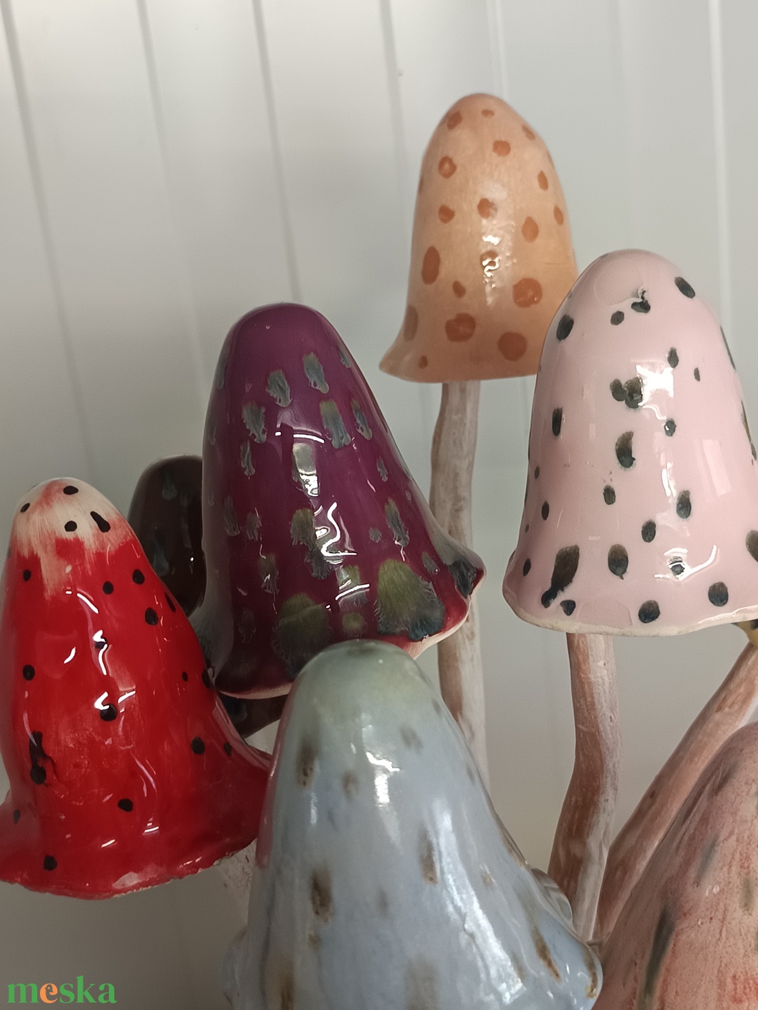 Kerámia gombák - otthon & életmód - autó - autós illatosító - Meska.hu