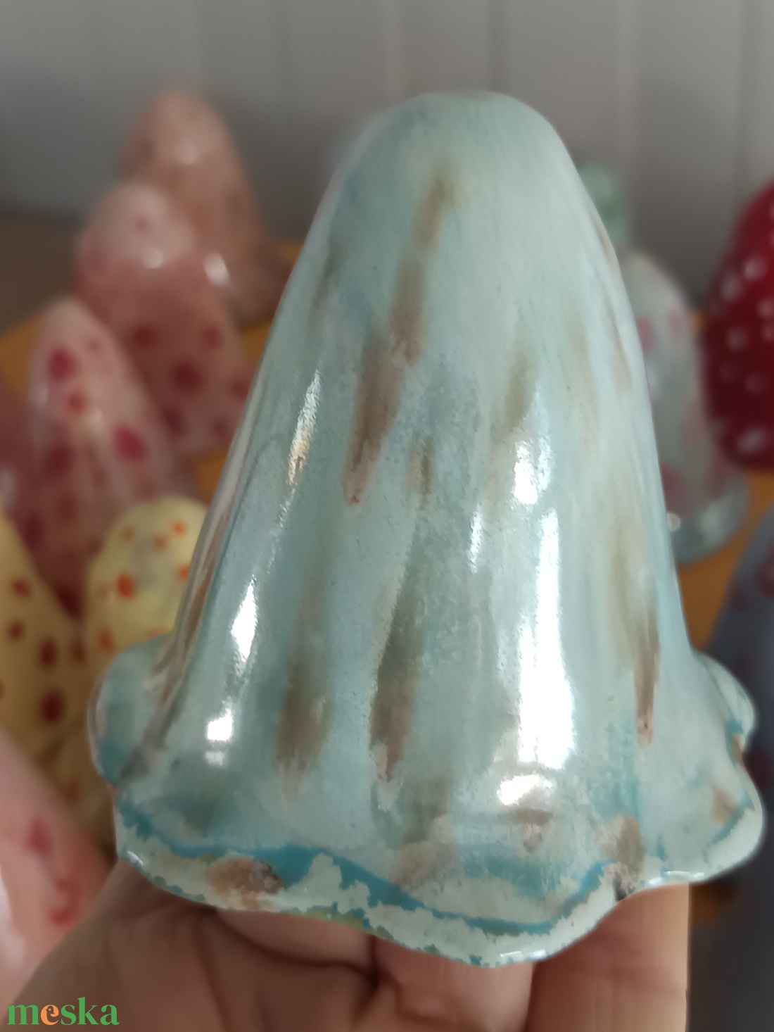 Kerámia gombák - otthon & életmód - autó - autós illatosító - Meska.hu