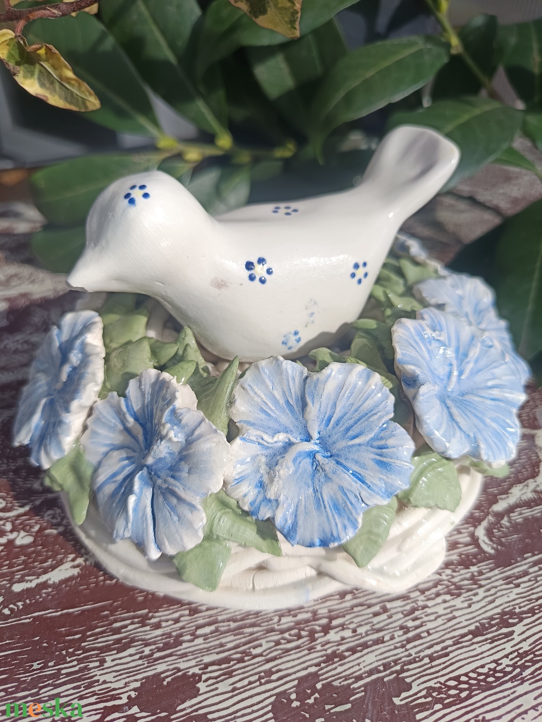 Madár fészekben - otthon & életmód - dekoráció - asztal és polc dekoráció - díszdoboz - Meska.hu