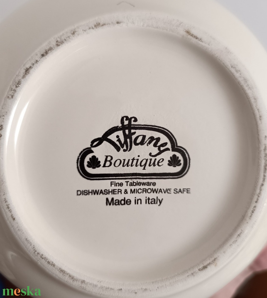 TIFFANY REGGELIZŐ KÉSZLET - BOUTIQUE (OLASZ DIZÁJN) - otthon & életmód - konyhafelszerelés, tálalás - tálalás - teás- és kávés pohár, készlet - Meska.hu