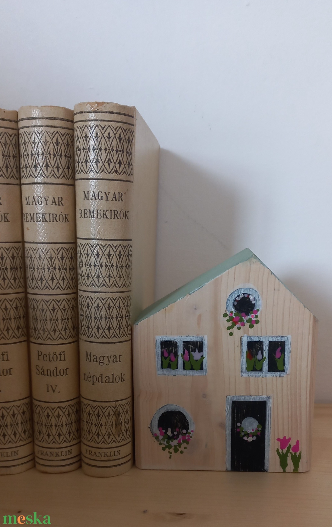 Tavaszi dekorházikó 0131 - otthon & életmód - dekoráció - dekoratív figurák és szobrok - Meska.hu