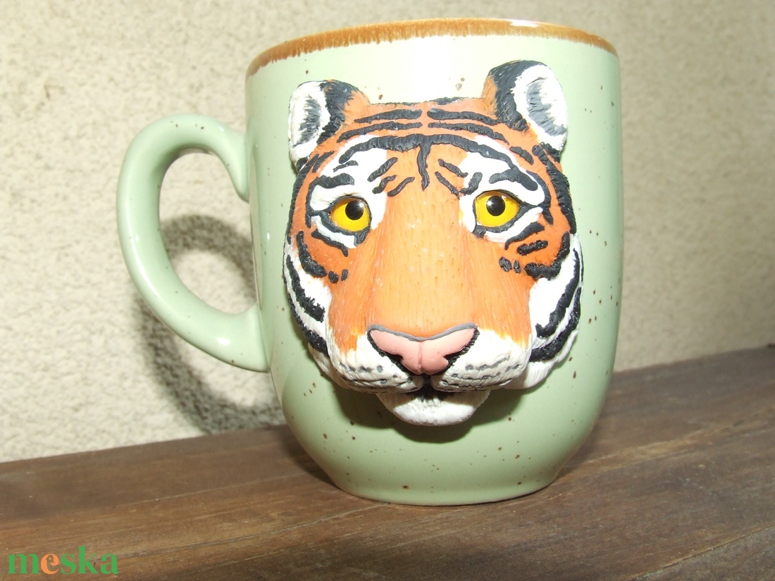 Tigris mintás bögre - otthon & életmód - konyhafelszerelés, tálalás - tálalás - bögre & csésze - Meska.hu Tigris mintás bögre - otthon & életmód - konyhafelszerelés, tálalás - tálalás - bögre & csésze - Meska.hu