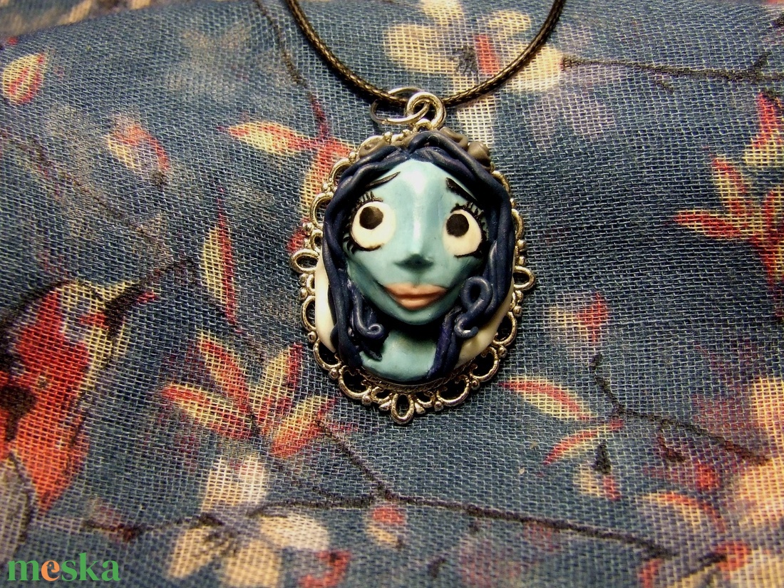Corpse Bride Emily nyaklánc - ékszer - nyaklánc - medálos nyaklánc - Meska.hu