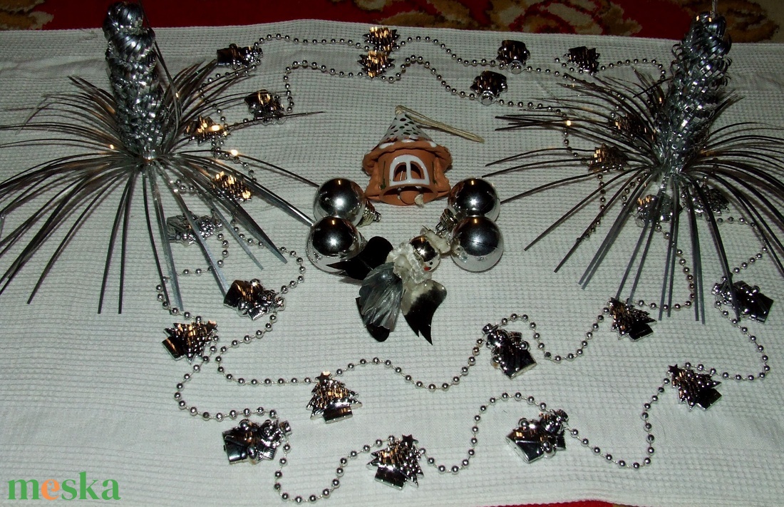 Régi retro karácsonyfadíszek - karácsony - karácsonyi lakásdekoráció - karácsonyfadíszek - Meska.hu