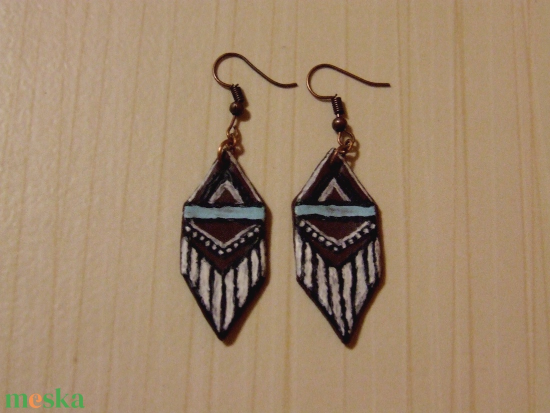 Fülbevaló - ékszer - fülbevaló - lógó fülbevaló - Meska.hu