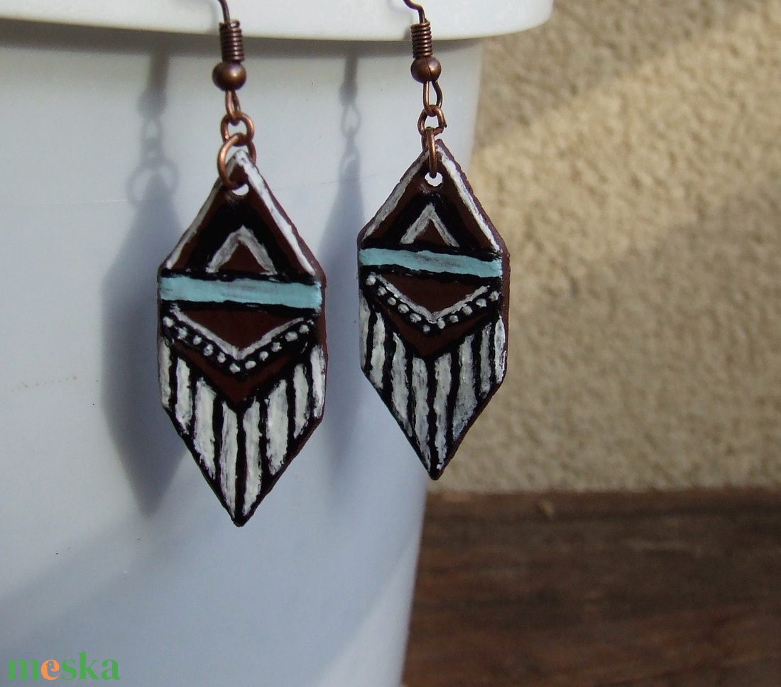 Fülbevaló - ékszer - fülbevaló - lógó fülbevaló - Meska.hu