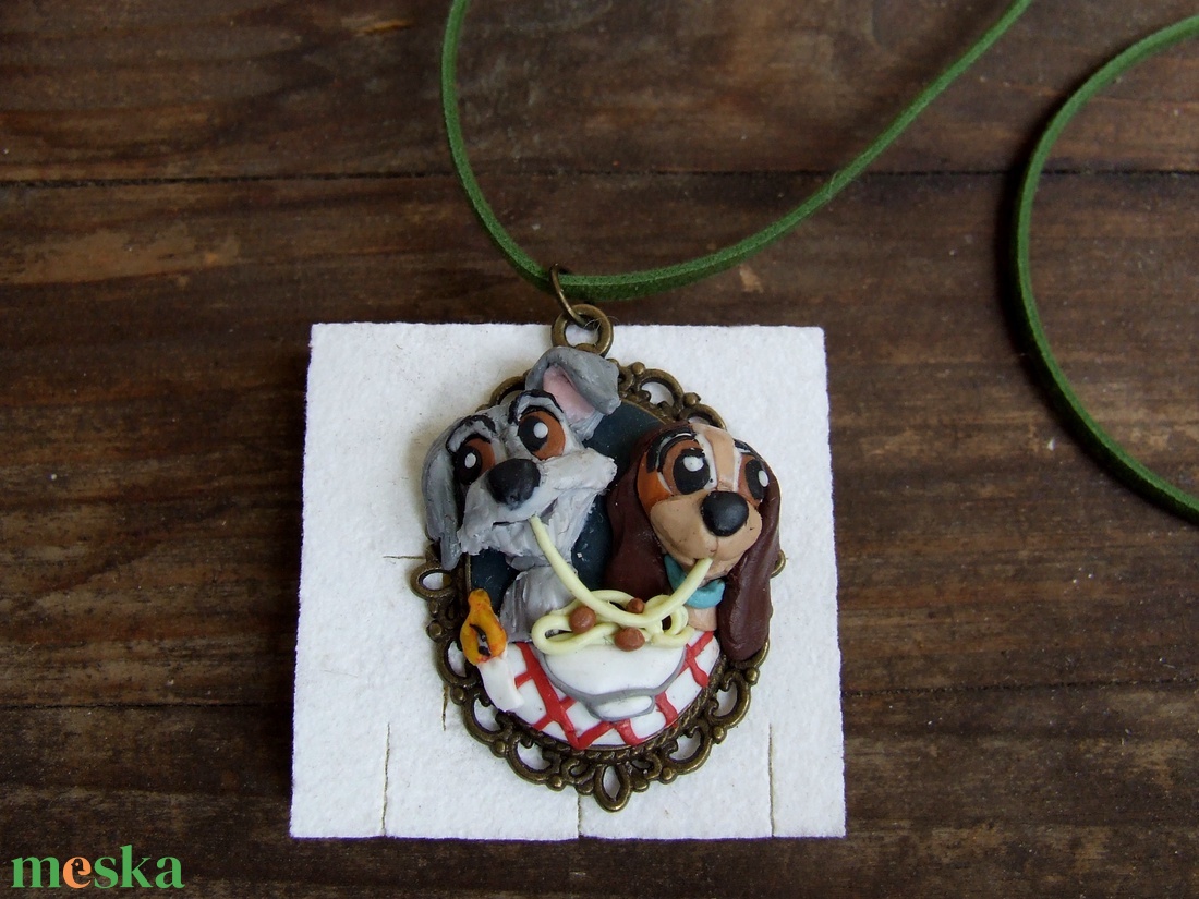 Susi és Tekergő nyaklánc - ékszer - nyaklánc - medálos nyaklánc - Meska.hu