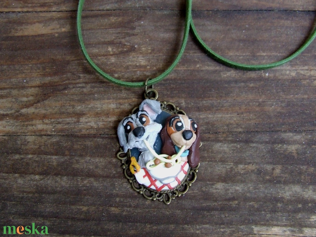 Susi és Tekergő nyaklánc - ékszer - nyaklánc - medálos nyaklánc - Meska.hu