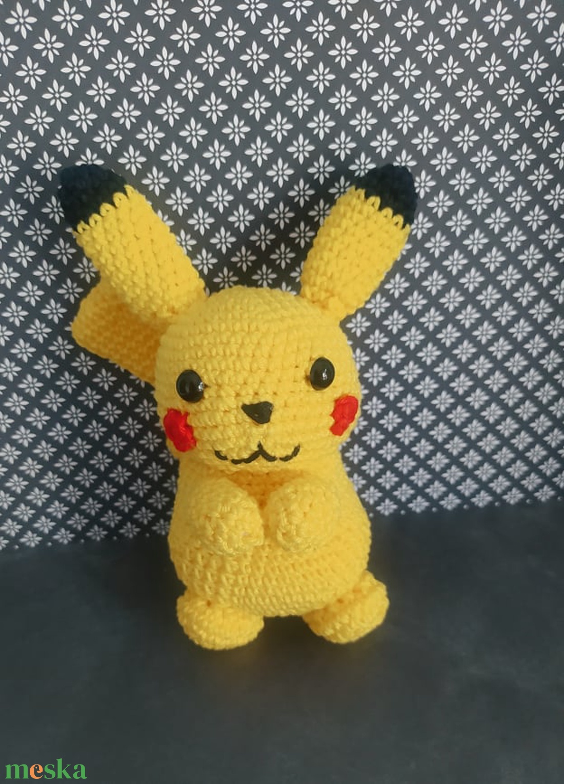 Horgolt Villámegér, Pikachu - játék & sport - plüssállat & játékfigura - más figura - Meska.hu Horgolt Villámegér, Pikachu - játék & sport - plüssállat & játékfigura - más figura - Meska.hu