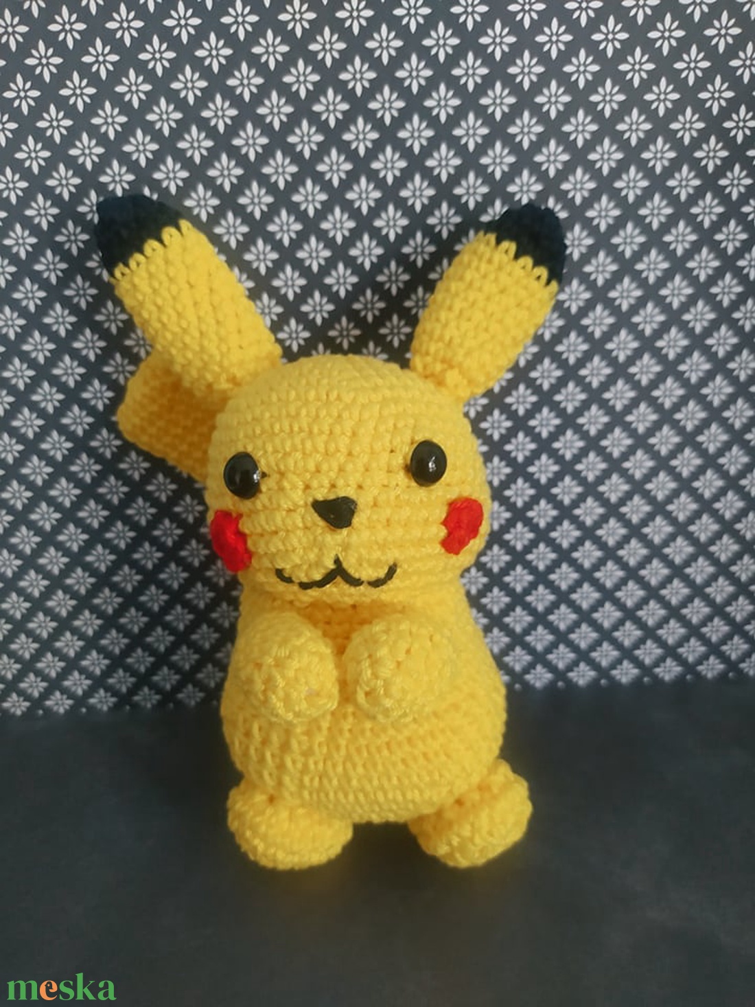 Horgolt Villámegér, Pikachu - játék & sport - plüssállat & játékfigura - más figura - Meska.hu Horgolt Villámegér, Pikachu - játék & sport - plüssállat & játékfigura - más figura - Meska.hu