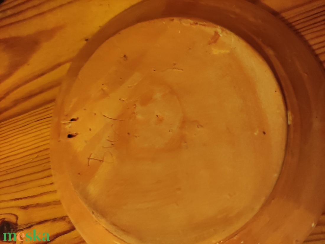 Házi áldás tányér  - karácsony - karácsonyi lakásdekoráció - karácsonyi girland, boa - Meska.hu