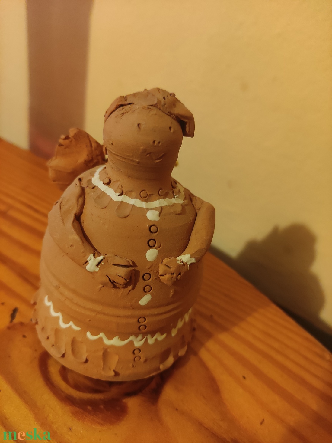 Angyal harang  - karácsony - karácsonyi lakásdekoráció - karácsonyi illatgyertya, mécses - Meska.hu