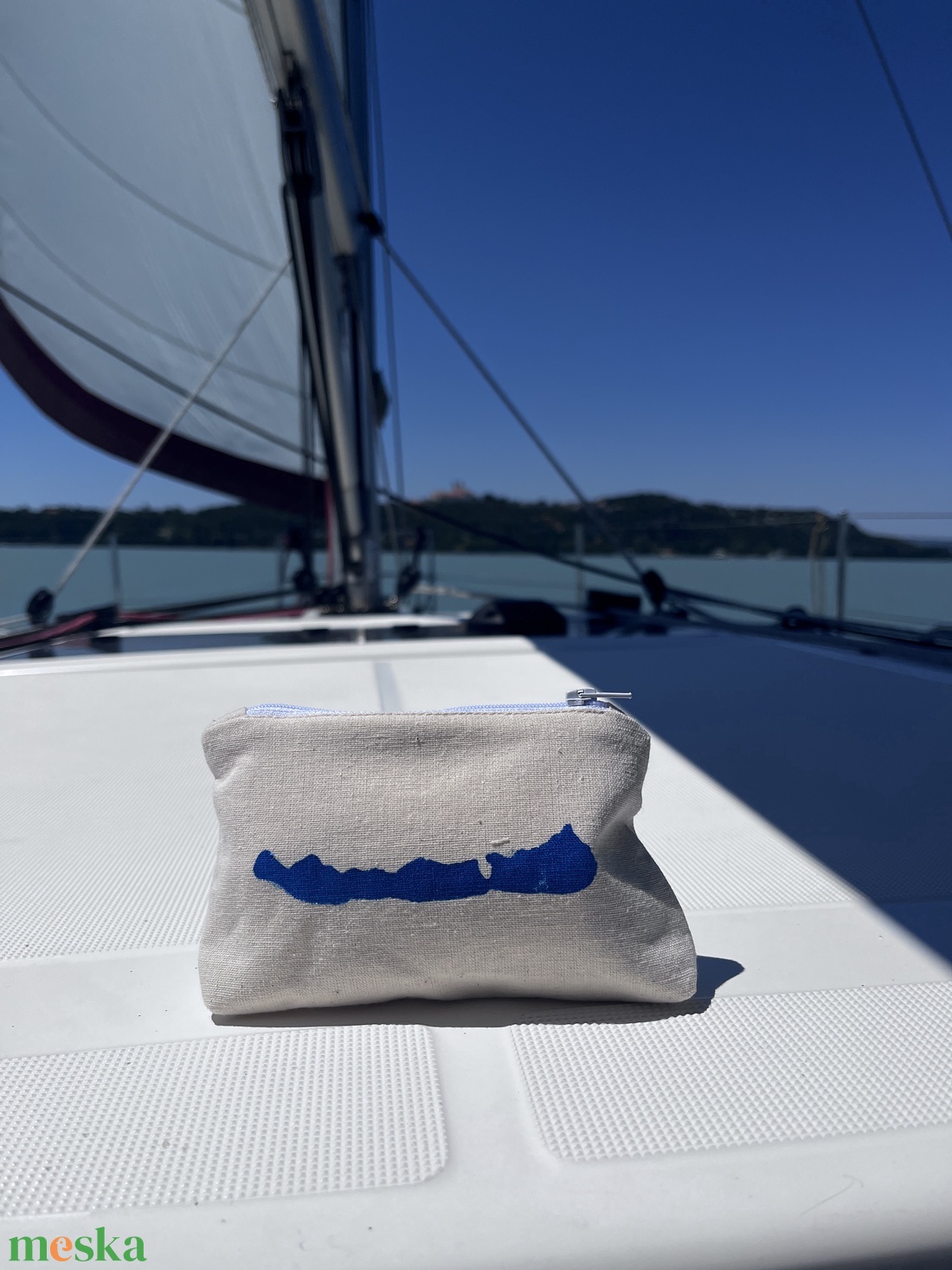 Balaton mintás neszesszer - táska & tok - neszesszer - Meska.hu