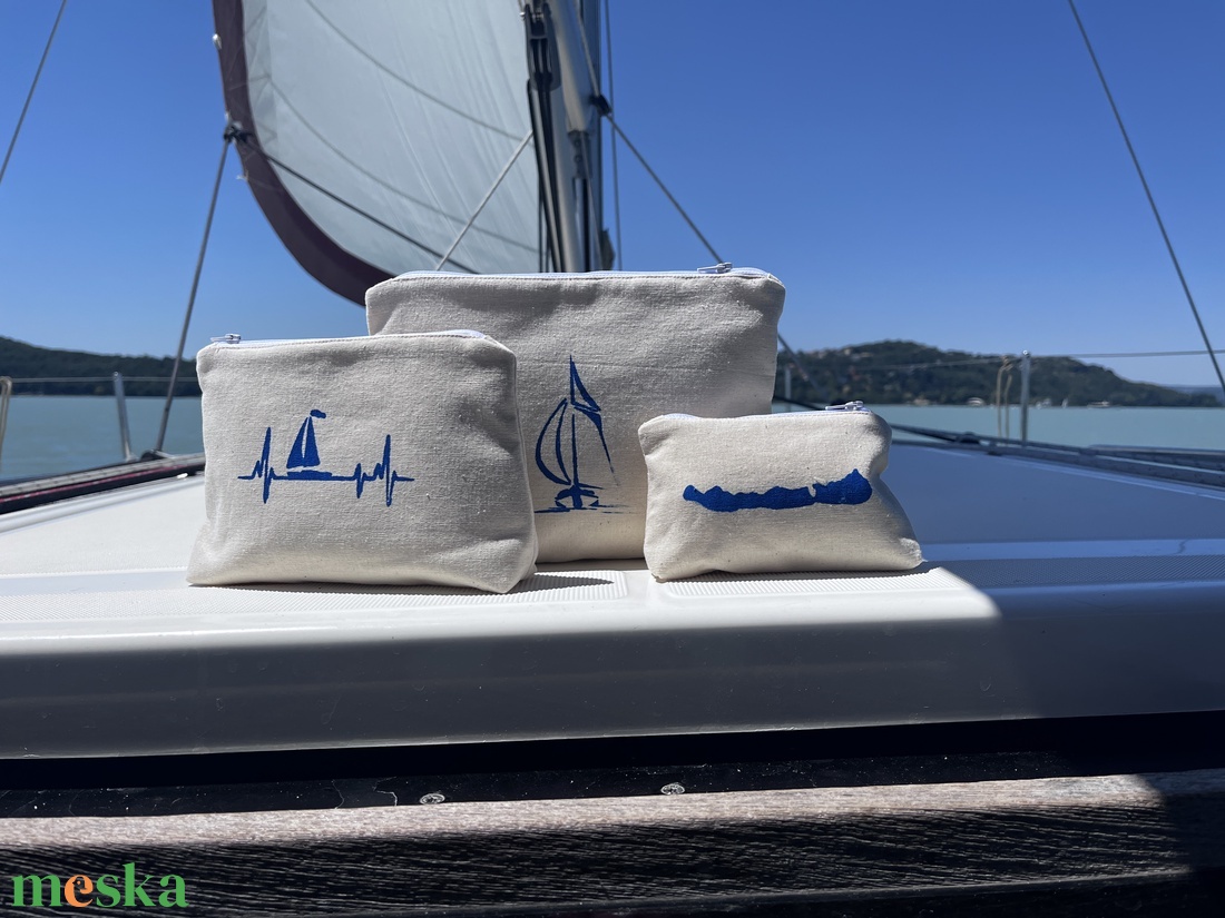 Balaton mintás neszesszer - táska & tok - neszesszer - Meska.hu