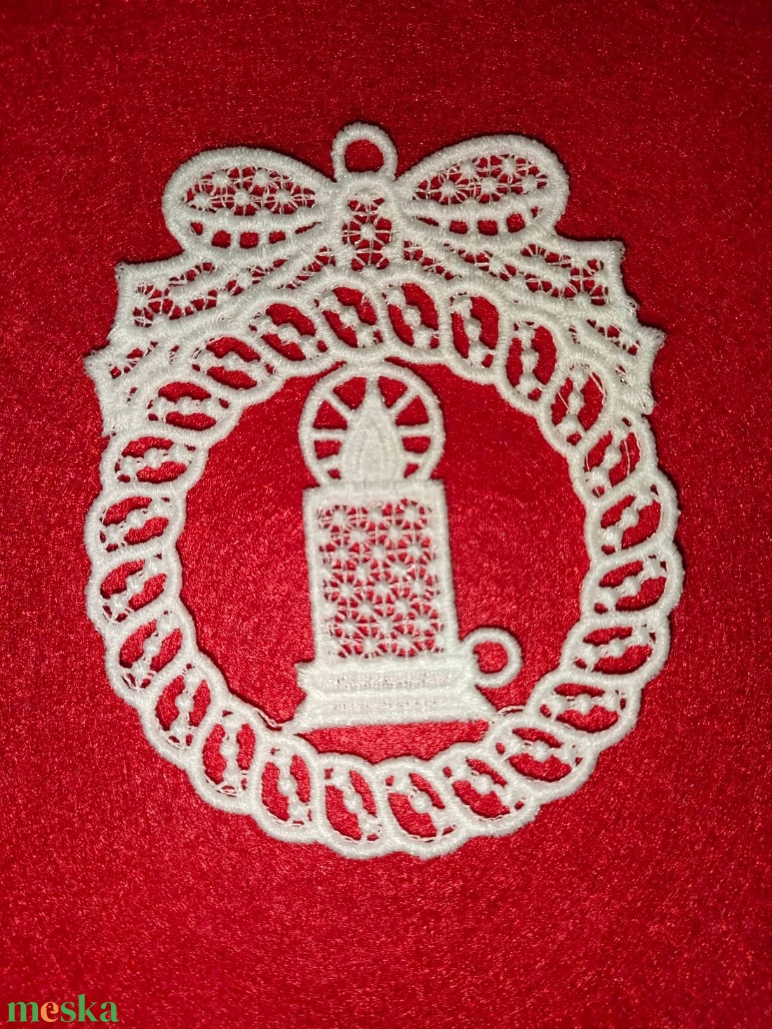 Csipke dísz keretben, többféle, felakasztható - Gyertya - karácsony - karácsonyi lakásdekoráció - karácsonyfadíszek - Meska.hu Csipke dísz keretben, többféle, felakasztható - Gyertya - karácsony - karácsonyi lakásdekoráció - karácsonyfadíszek - Meska.hu