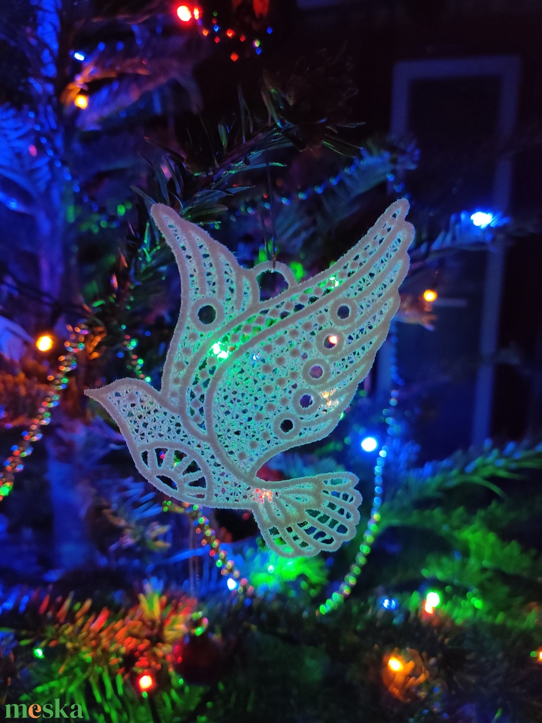 Csipke galamb, dísz - több féle, felakasztható - 2. - otthon & életmód - dekoráció - dísztárgy - Meska.hu Csipke galamb, dísz - több féle, felakasztható - 2. - otthon & életmód - dekoráció - dísztárgy - Meska.hu