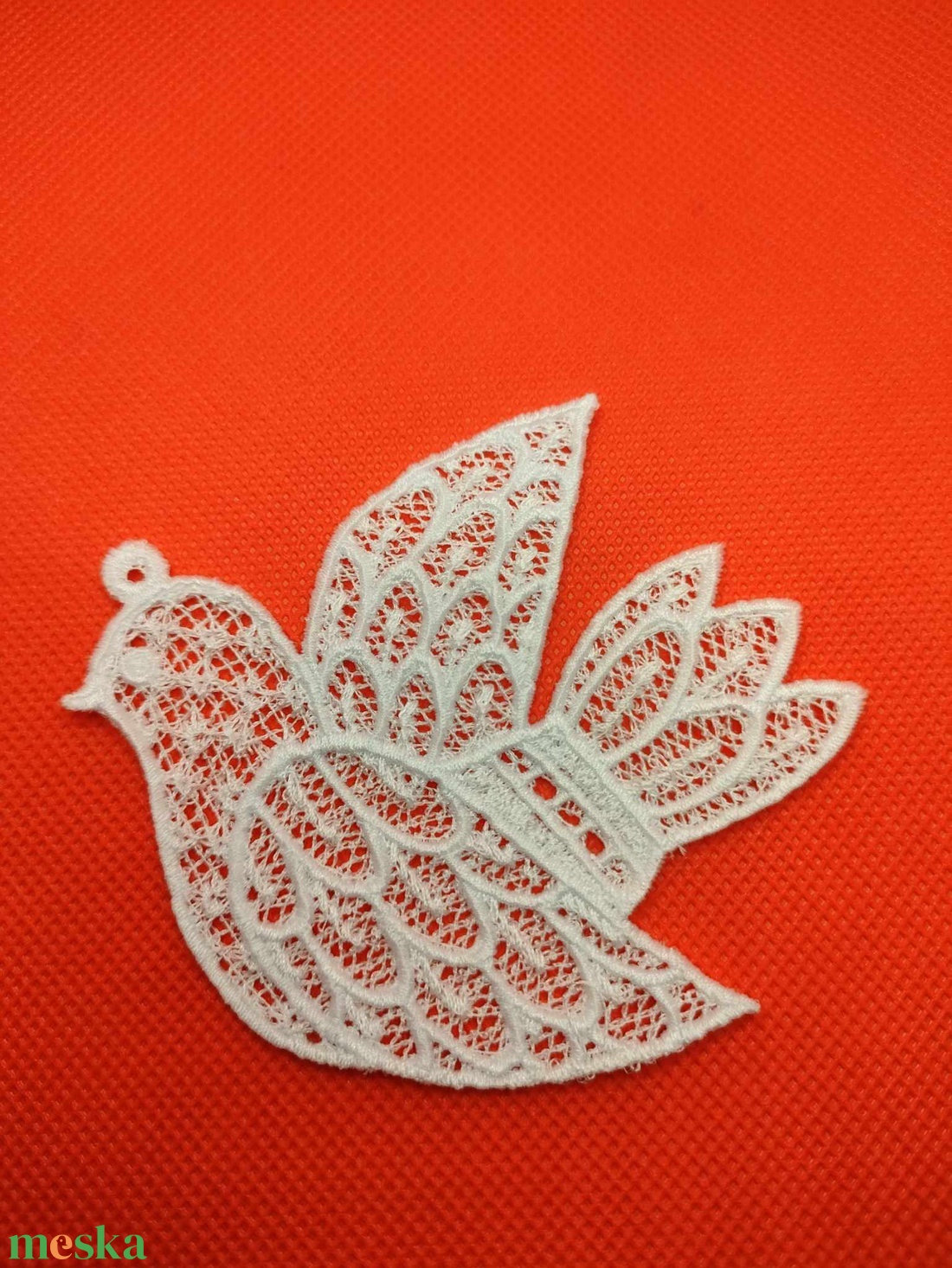 Csipke galamb,  dísz - több féle, felakasztható - 6.  - otthon & életmód - dekoráció - dísztárgy - Meska.hu