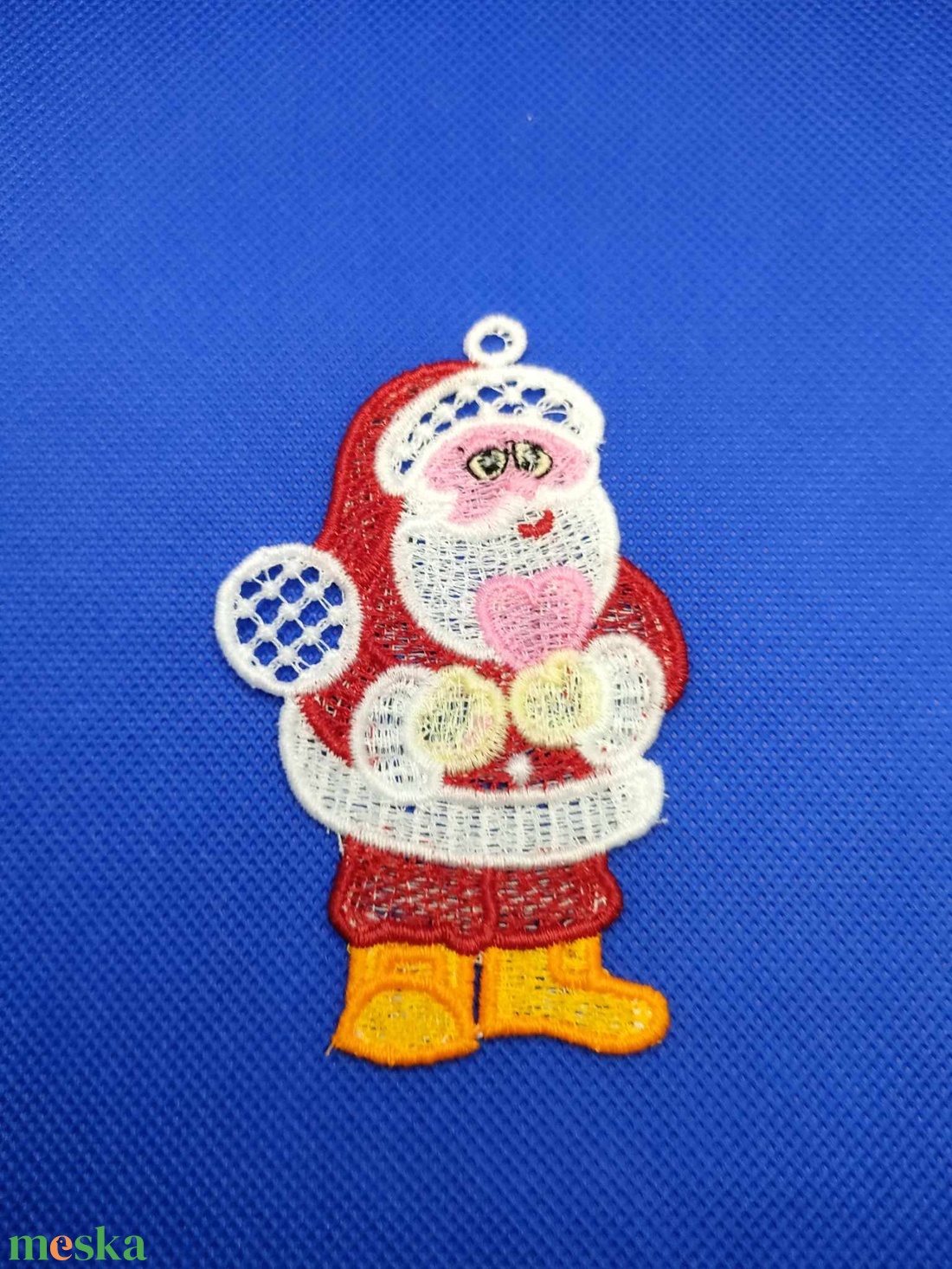 Csipke télapó, dísz - több féle, felakasztható - 3. - otthon & életmód - dekoráció - dísztárgy - Meska.hu Csipke télapó, dísz - több féle, felakasztható - 3. - otthon & életmód - dekoráció - dísztárgy - Meska.hu