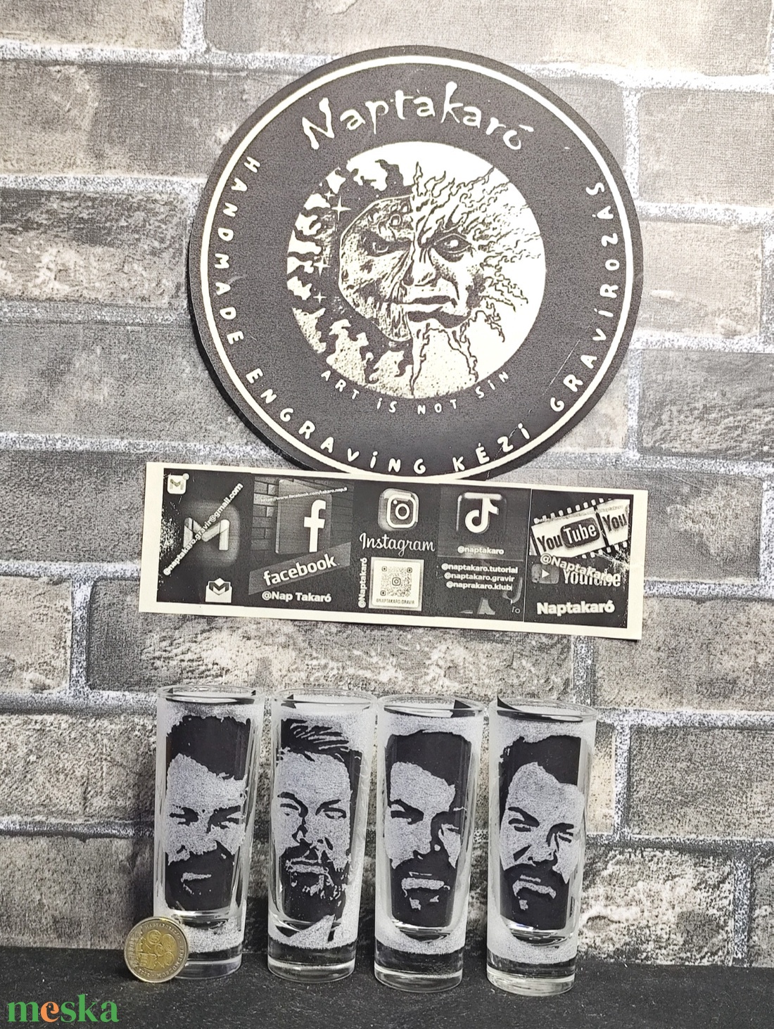 Bud Spencer 4/2 Kézzel gravírozott üveg pohár - otthon & életmód - konyhafelszerelés, tálalás - konyhai dekoráció - konyhai dísz - Meska.hu Bud Spencer 4/2 Kézzel gravírozott üveg pohár - otthon & életmód - konyhafelszerelés, tálalás - konyhai dekoráció - konyhai dísz - Meska.hu