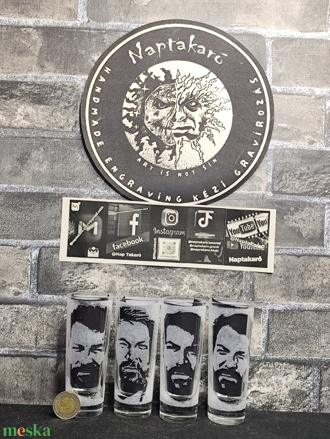 Bud Spencer 4/3 Kézzel gravírozott üveg pohár - - Meska.hu Bud Spencer 4/3 Kézzel gravírozott üveg pohár - - Meska.hu
