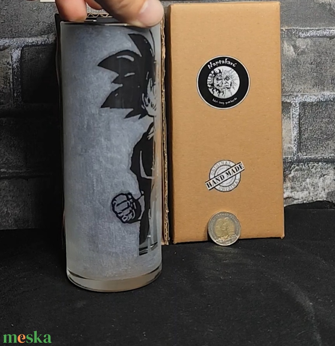 Son Goku mutat Kézzel gravírozott üveg pohár - otthon & életmód - konyhafelszerelés, tálalás - konyhai dekoráció - konyhai dísz - Meska.hu Son Goku mutat Kézzel gravírozott üveg pohár - otthon & életmód - konyhafelszerelés, tálalás - konyhai dekoráció - konyhai dísz - Meska.hu