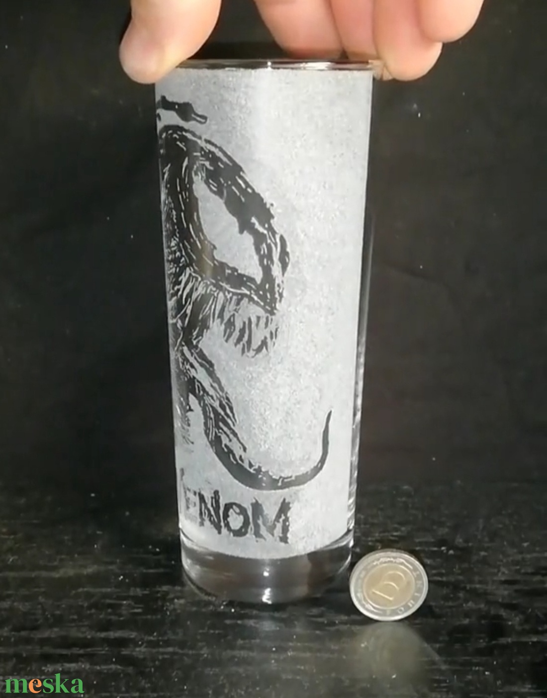 Venom-Tom Hardy-Eddie készlet  - otthon & életmód - konyhafelszerelés, tálalás - tálalás - pohár - Meska.hu