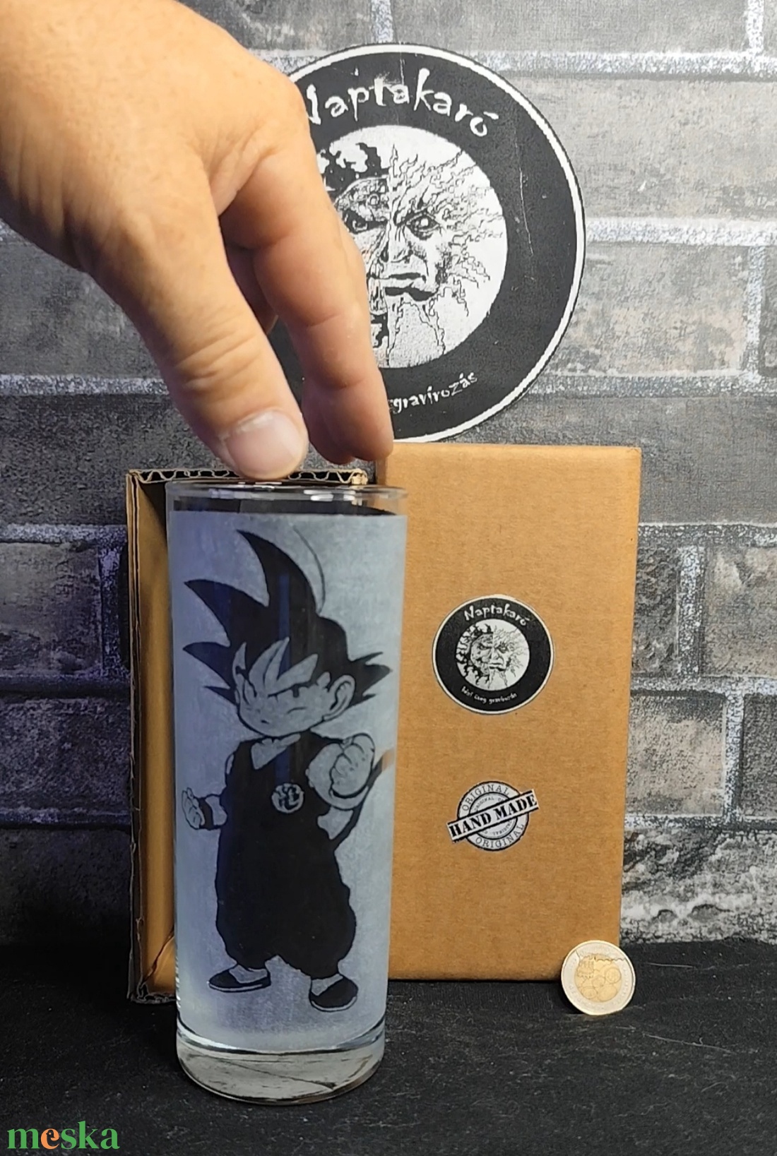 Son Goku  - otthon & életmód - konyhafelszerelés, tálalás - tálalás - pohár - Meska.hu