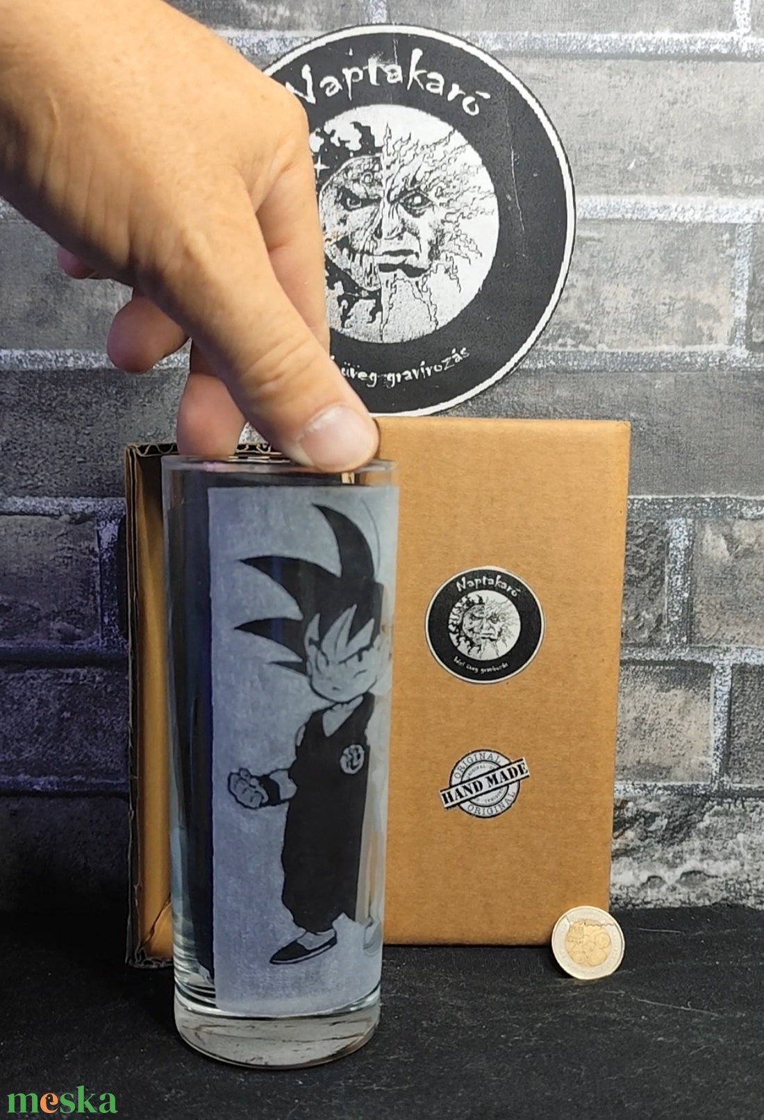 Son Goku  - otthon & életmód - konyhafelszerelés, tálalás - tálalás - pohár - Meska.hu
