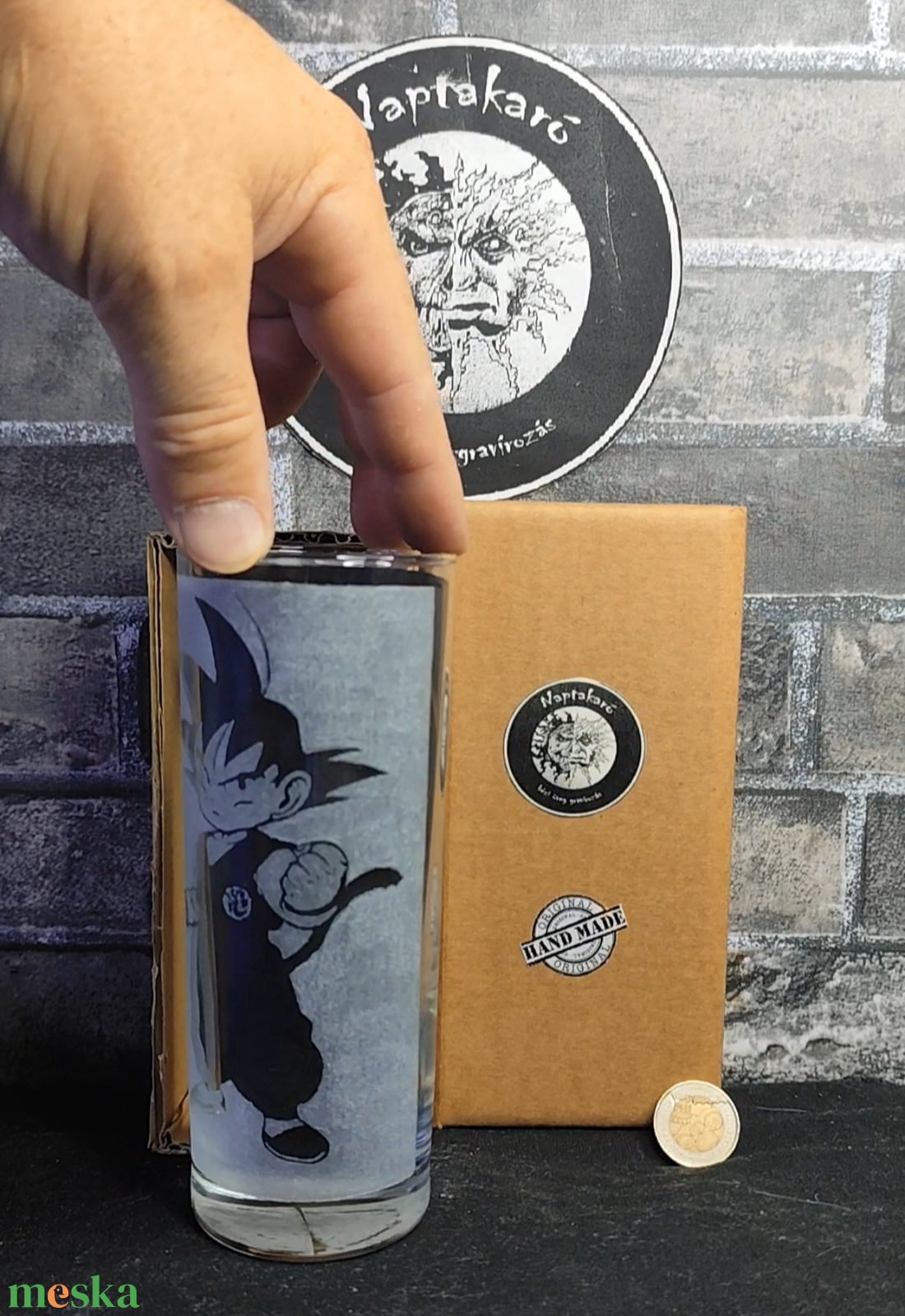 Son Goku  - otthon & életmód - konyhafelszerelés, tálalás - tálalás - pohár - Meska.hu